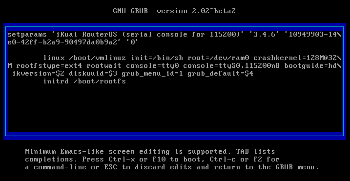 grub cmd